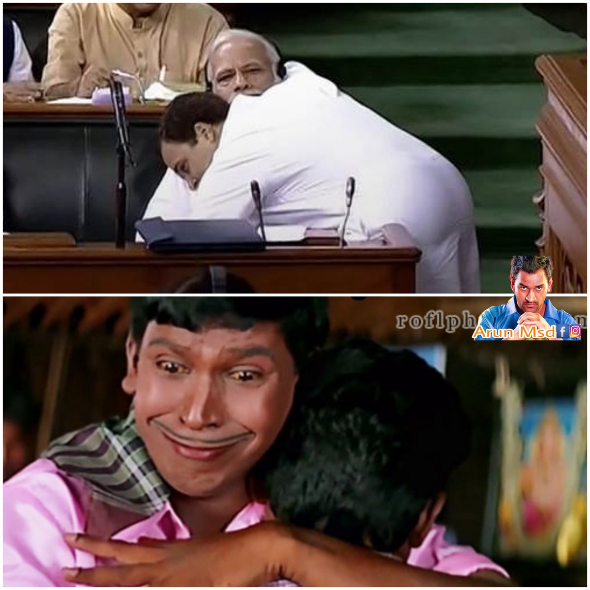 arunms77's tweet photo. #IndiaTrustsModi #RahulHugModi #RahulHugsPM #ModiLiesInParliament #ModiTrustVote
😄😅 Just for fun.... https://t.co/DYfcDAZXbX
