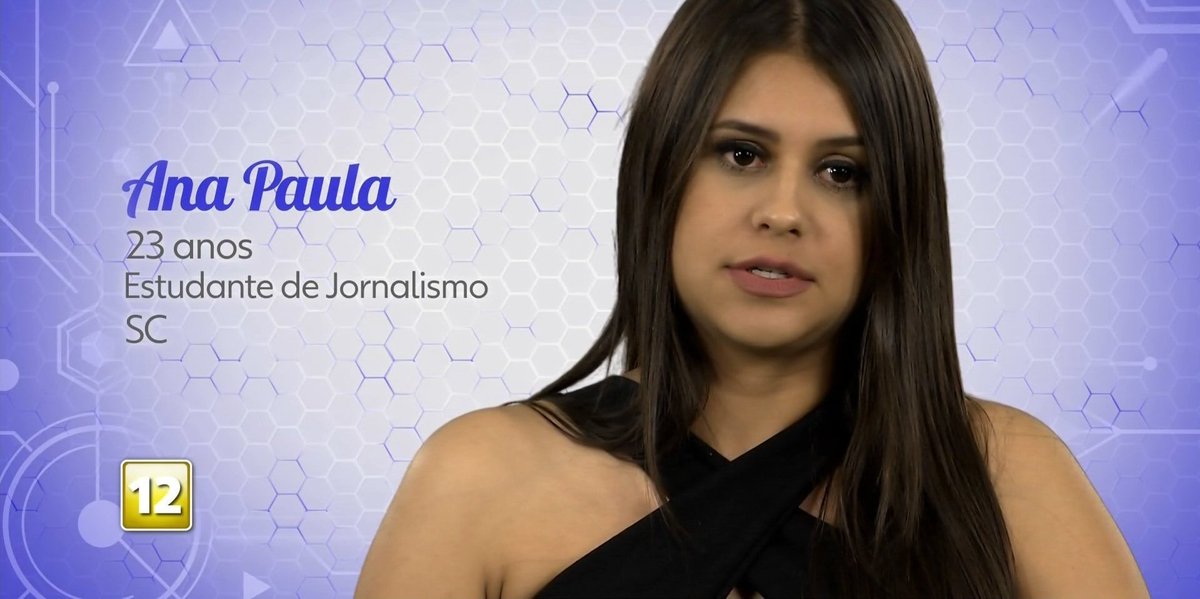 masterchefbrv's tweet photo. Ana Paula (@DaniMen50780248) 
23 anos, solteira, estudante de Jornalismo, de Santa Catarina. https://t.co/QX7vu5YdPS