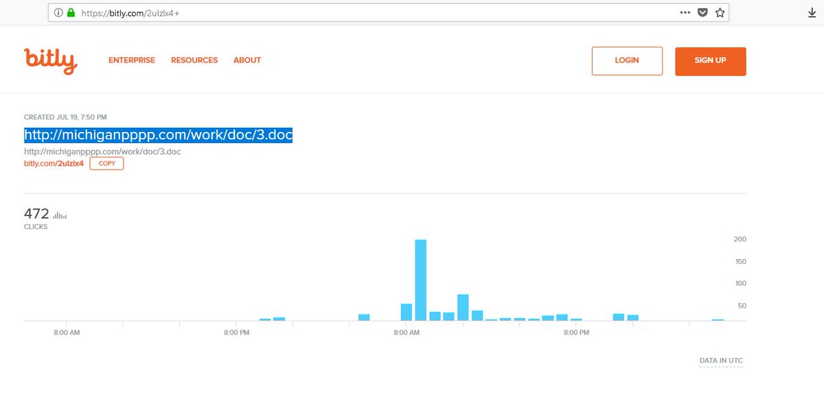 DissectMalware's tweet photo. Seems #rtf is loaded by another malicious #doc (external #oleObject #Relationship)
-> /bitly.com/2uIzlx4 (/michiganpppp.com/work/doc/3.doc)
example: https://t.co/AhLwIdligl https://t.co/0UvTDlSQDW