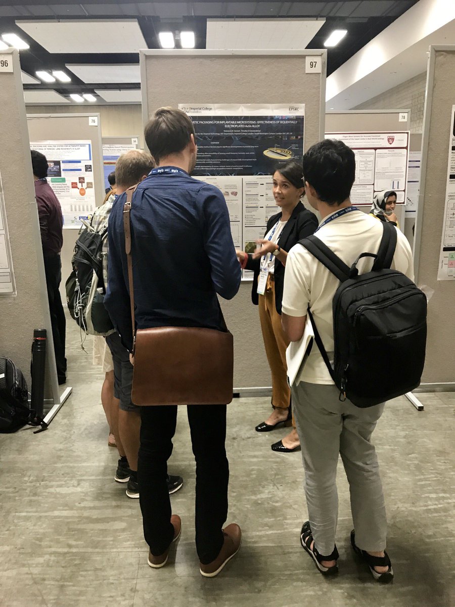 tgconstandinou's tweet photo. Kasia has now gone live! #embc18 Hermetic micropackaging for implantable neural microsystems #ngni https://t.co/vgoxT0jj1J
