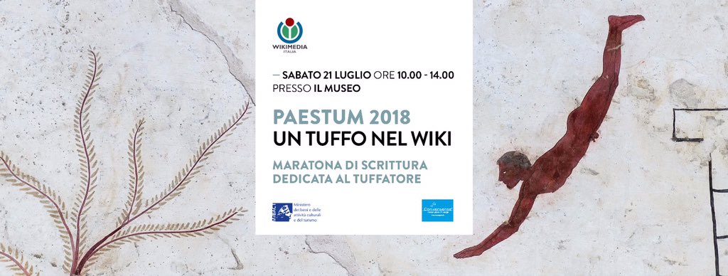RuthvenMoonwolf's tweet photo. Today #PaestumWiki in the archeological museum of Paestum. Jump toward a new (and free) knowledge! https://t.co/O7PAAPdk8j