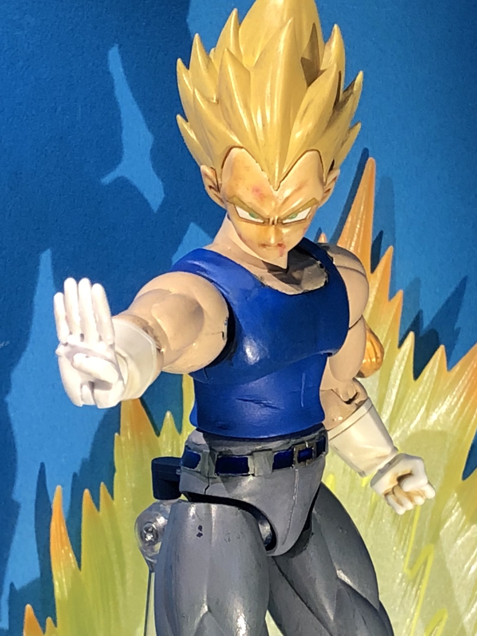 まじゅう Ar Twitter 結構気に入っている この光弾エフェクト こう言うエフェクトパーツ もっと欲しいです フィギュアライズスタンダード ドラゴンボールフィギュア ベジータ ドラゴンボール