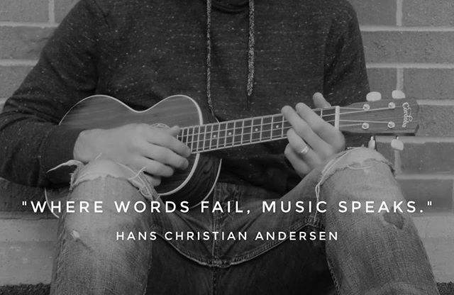 ukulelebeach's tweet photo. "When words fail, music speaks." - Hans Christian Andersen 
https://t.co/QYBXFumjV8 
#ukulele #uke #musicquotes  #music #quotes https://t.co/dTxTxYaluy https://t.co/Dv1XVIDpTK