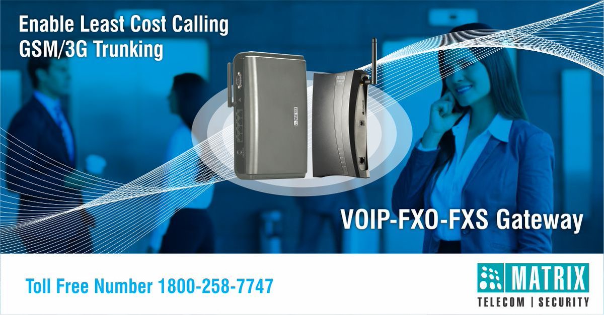 MatrixTelecom's tweet photo. Matrix GSM voice media #gateways enables small, medium & large enterprises to leverage benefits of #GSM networks to enhance communications and control #calling cost. Find more details on
https://t.co/DE23W9o2lU
#MatrixTelecom #GSMGateways #Telecom https://t.co/FcCJXWzRYU