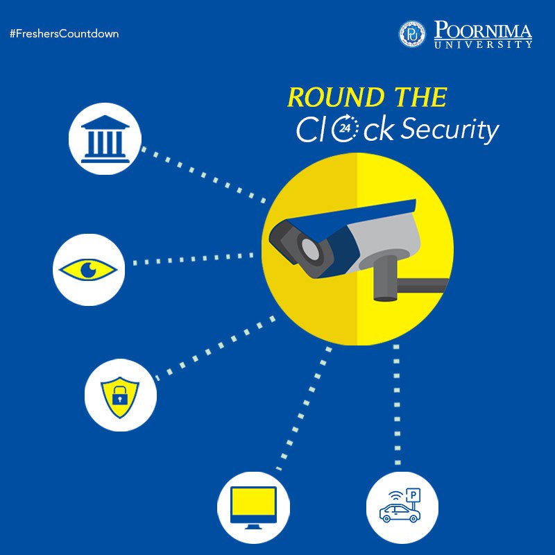 Poornima_Univ's tweet photo. For your #security, all the #hostels have a closed circuit night vision cameras & specially formulated smart cards
Know more about #hostels here: https://t.co/P4wnKrks0x
#PoornimaUniversity #FreshersCountdown #HostelFacilities #PU #PoornimaGroup #HostelSecurity #PoornimaHostels https://t.co/OsRIUGnt4c