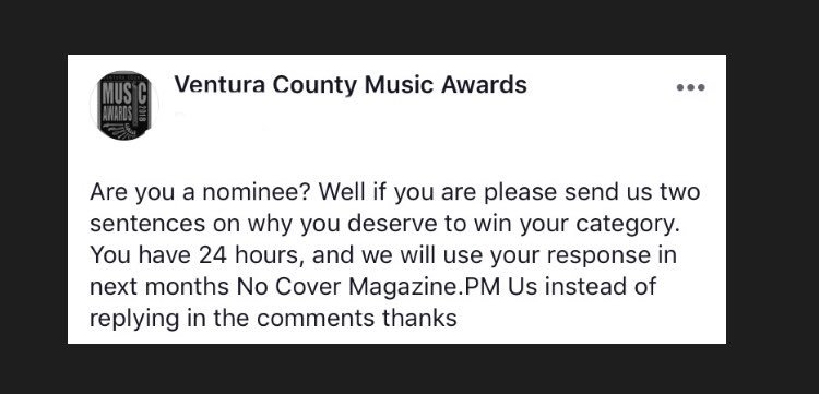 VCawards's tweet image. 