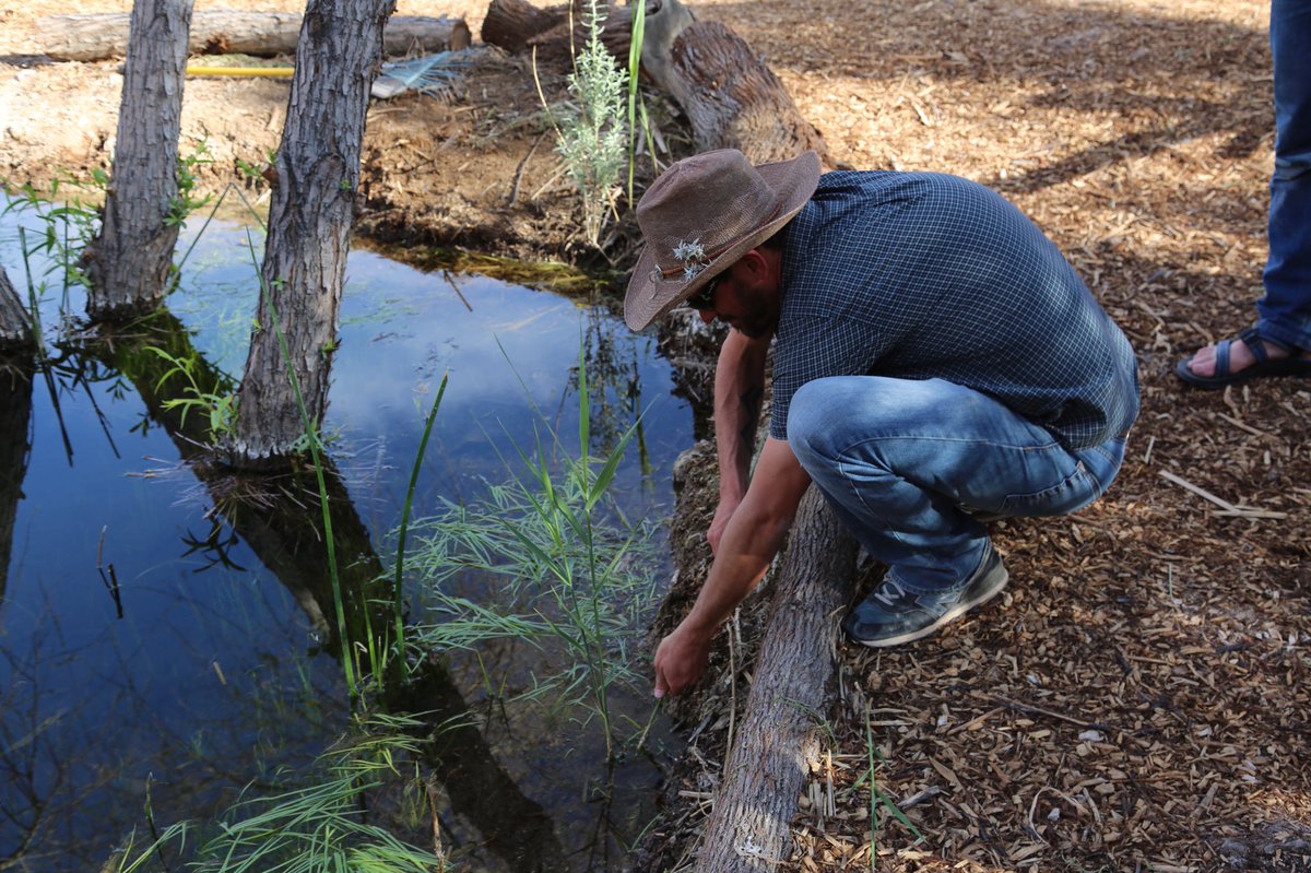 Patrick Donnelly explained the significance of some of the most unique ecosystems in the Mojave Desert for our Doc. He talked about the endangered pupfish, and the hot springs, which conservation groups fear the proposed nuclear waste facility at Yucca Mountain could affect.