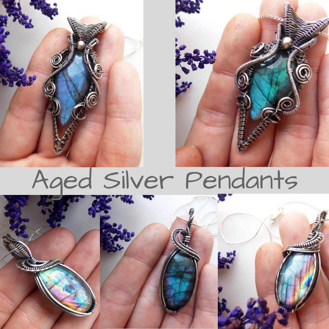 m_w_jewelry's tweet photo. I just aged the #silver on all of these #labradorite #pendants and all are available in my #etsyshop 🤗https://t.co/b7tjImFBMb💜
#wirewrap #wirewrappedjewelry #handmadejewelry #bohojewelry #crystalhealing #purple #rainbow #teal #wirewrapped #wirewrapping #wireweaved #wirejewelry https://t.co/iaSqdZ8G1J