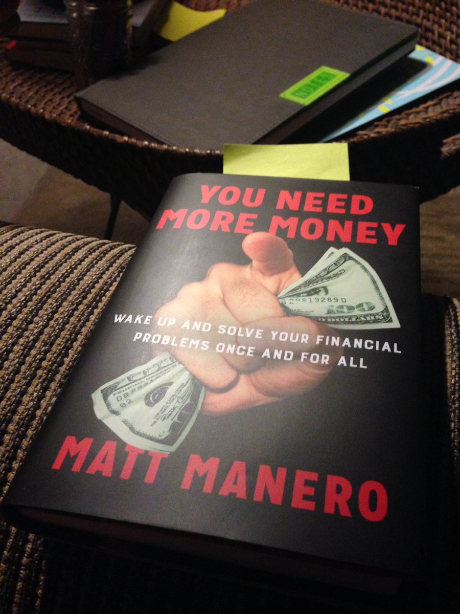 Partying with <a href="/MattManero/">Matt Manero</a> tonight #youneedmoremoney