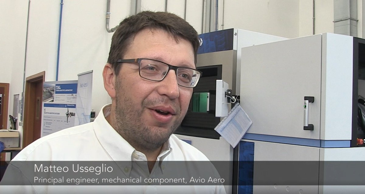 AvioAero's tweet photo. .@Flighteditor met at #TAL - Turin Additive Lab - our Engineering Leader Giorgio Abrate & Matteo Usseglio to learn more about design freedom through #AdditiveManufacturing. enablingthefutureoffllight #additiveaddicted #FIA18 #aviation #3Dprinting https://t.co/5u2BF6W7m4 https://t.co/EP4F9mLvz2