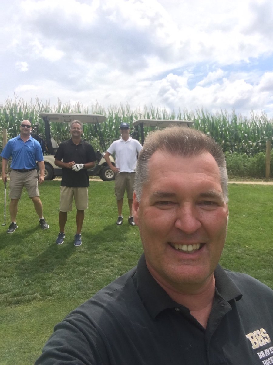If you thought '84 Burnsville Braves (Olsen, Holst, Logan and Okerlund) weren't going to conquer the <a href="/HudsonHockeyWI/">Hudson Hockey</a> golf tournament today...you were wrong