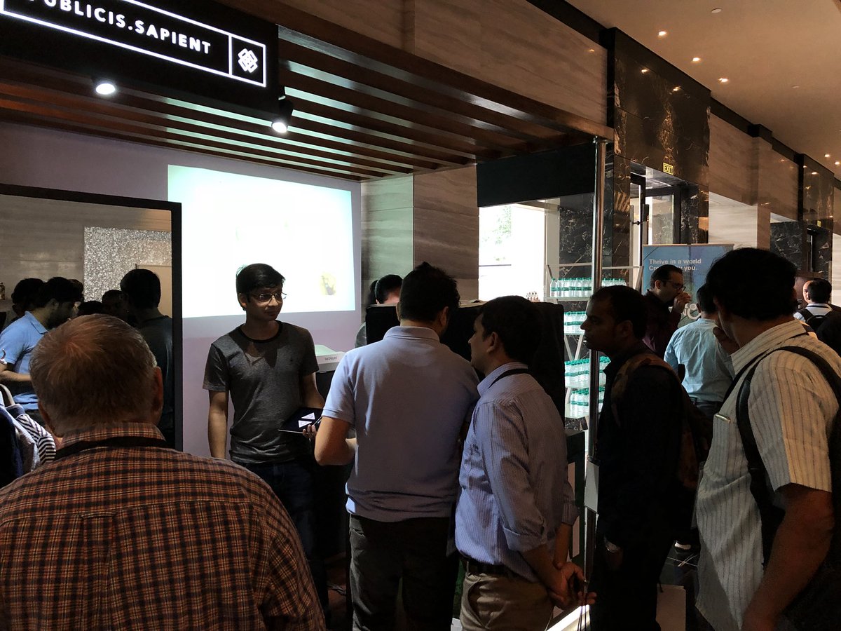 keplervaani's tweet photo. #WhatsNextIsNow @mycmto @SapientIndia  Experience next AI shopping assistance at publicis.sapient booth. https://t.co/RImihvNcR0