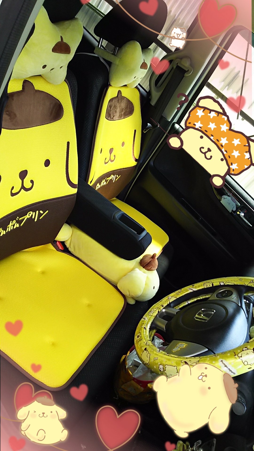 Takako M 暑い 暑い 暑い 笑 車のシートカバーを しまむらの手づくり仕様から メッシュの夏仕様に変えました この あっつい夏を乗り切るために必須ですね 黄色いの 嬉しいです T Co 6deqib6l Twitter