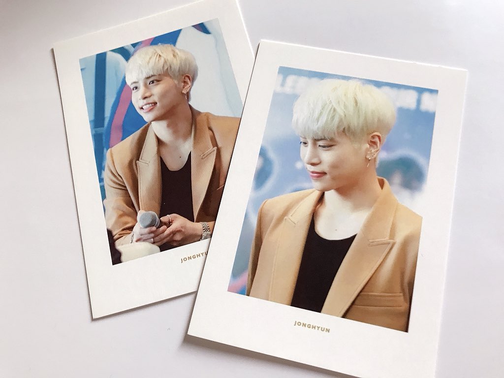 ipipie's tweet photo. 100枚ずつ用意しました。
東京ペンミの日に貰いに来てください。

#ジョンヒョン #종현 #JONGHYUN https://t.co/bCLruxdTIJ