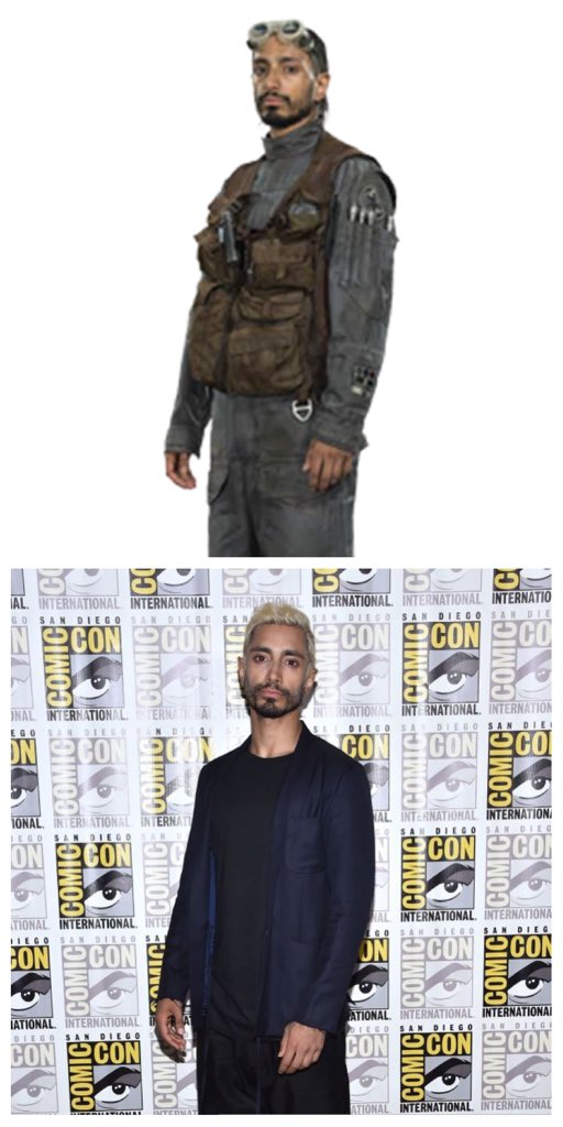 Jandorable's tweet photo. Once a Star Wars, always a Star Wars. #bodhirook #rizahmed #rizmc #venom #sdcc #sdcc2018 #rogueone https://t.co/dhd7MvwYV3
