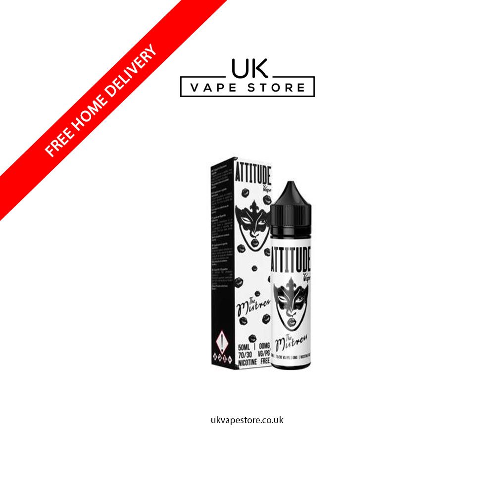 UK_Vape_Store's tweet photo. The Mistress 50ml E-Liquid by Attitude Vapes 

Price: £14.99

URL: https://t.co/pArWOWb8nr

#vape #vapor #vaper #vapers #vaping #vapelife #vapelyfe #ukvapers #ukprison #ecigs #ecigarettes #ukvapestore #prisonvape #vapenation #eliquid #quitsmoking #vapestore #vapeworld #ejuice https://t.co/ynUCR7Qm62