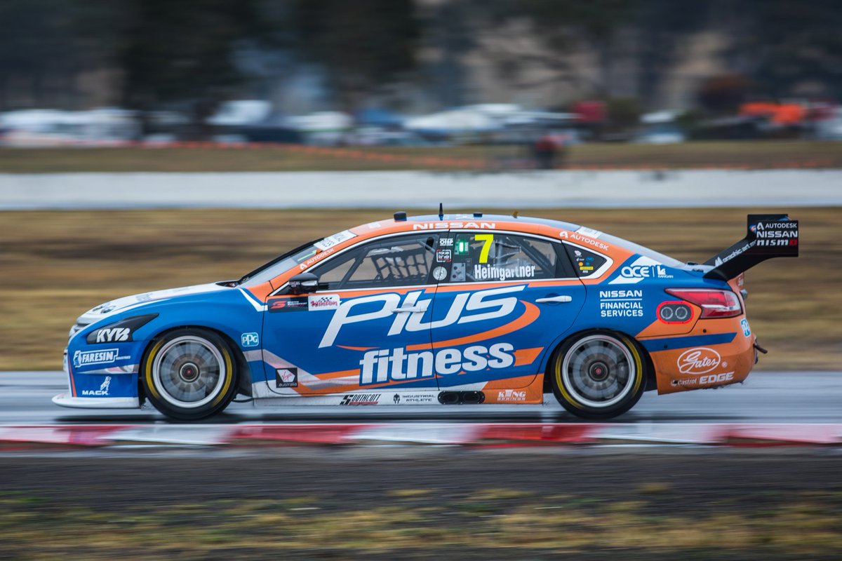 plusfitness's tweet photo. It's nearly time to race! Don't miss any of the action on FOX! #plusfitness #heimgartner #nissan NovoFit Radlink Communications Nissan Motorsport Plus Fitness Racing https://t.co/ALr0Ock9X3