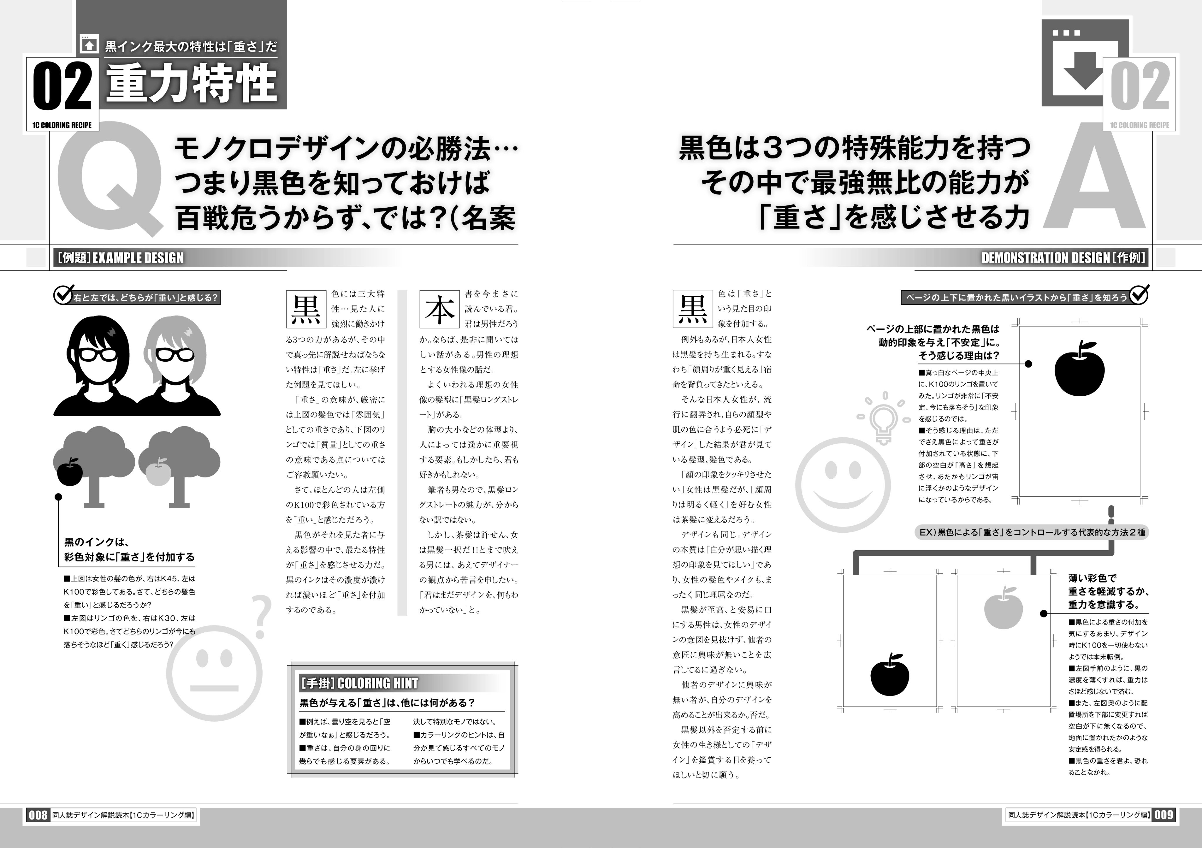 Poo松本 C99新刊メロブ通販中 C94新刊案内 内容紹介 中身はいつものように Q A形式で進みます モノクロ初心者が持ちがちなデザイン 彩色のqに対し プロがそのaについて実演を交えながら解説 どんな人でもモノクロデザインがわかるよう 黒インクっ