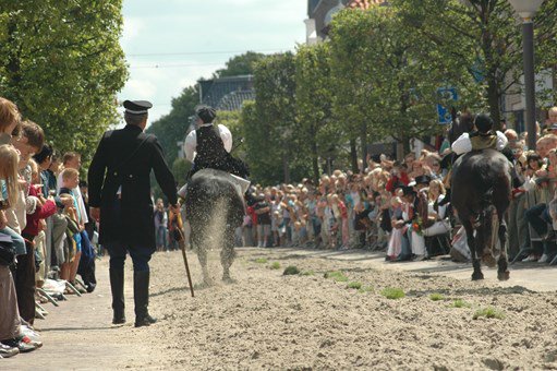 Woensdag 25 juli #Boerebrulloft in #Joure, een trouwplechtigheid in de traditie zoals die 150 jaar geleden bij families van de gegoede burgerij en welgestelde boeren overal in #Fryslân plaatsvond. bit.ly/2mx8TTq