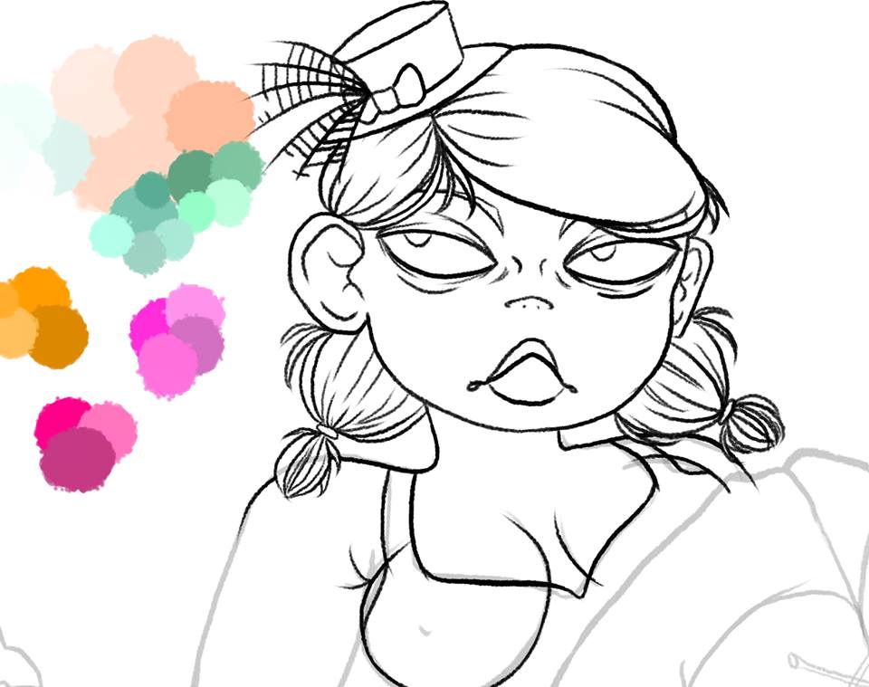 LadyLuckArt1's tweet photo. Another in the works ~ so happy with this so far!! 💫

#StudioKillers #StudioKillersFanart #Fanart #WIP #digitalart #myart #twitterartist #digitalsketch #commissionsopen #artcommission #sketch #lineart #cherry #pallete #art #electronicmusic #musicart #goldiefoxx #dynaminx #newart https://t.co/sI6Km1fwXv