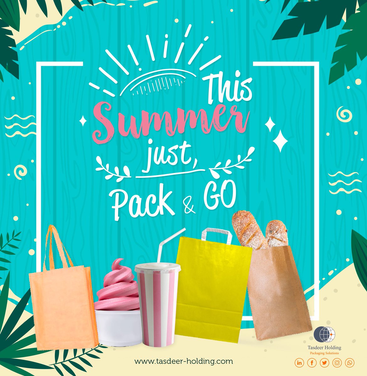 TasdeerH's tweet photo. This summer 🏄🏊,just pack and go with Tasdeer Holding
We have the best packaging solutions for your products
#packaging #export #egypt #this_is_egypt #invest_in_egypt #discover_egypt #trading #summer #summer_vibes #paper_cups #paper_bags #drinks #enviroment #shopping #ice_cream https://t.co/RLKar2yJeg