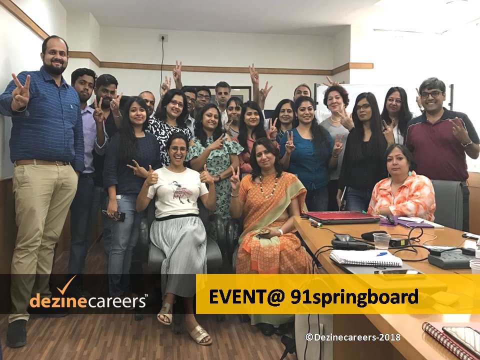 Participants from our latest #Storytelling Session in #Gurgaon @91springboard 
#StorytellingWorkshop #CorporateStorytelling #BusinessCommunication