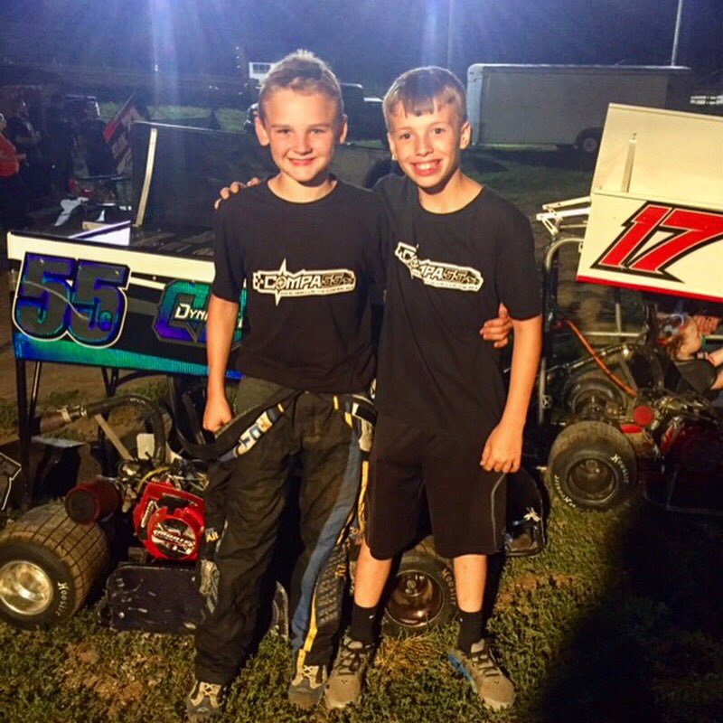 gagestevens55's tweet photo. 2nd / 19 karts @ECS_Knoxville tonight, congrats to my #compassracingdevelopment teammate Tyler Harrill on the win! #compasskids #boxstock #blessed https://t.co/x1ULQ02X1z