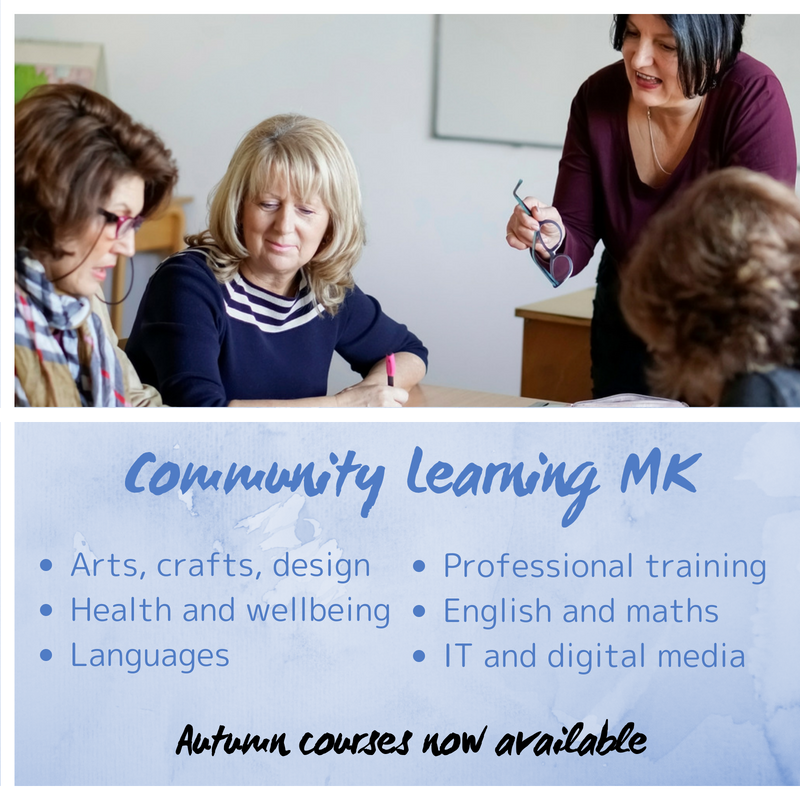 Learn a new talent, language, professional skill and more. Check out Community Learning MK's autumn courses here: ow.ly/jEDv30l2Np8
