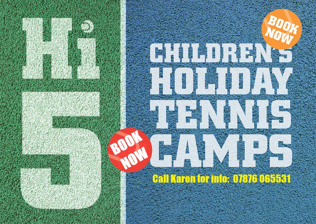 Kids #Tennis camps at Ryecroft through the summer holidays. Come for half a day, a day or longer. Join the fun at your local #CheadleHulme club.
For dates, times, prices and more info please contact coach Karen on 07876 065531 or at karenfisher2004@hotmail.co.uk