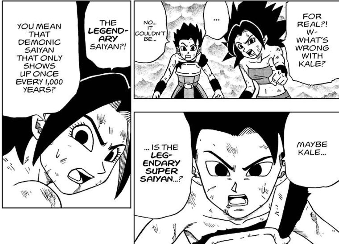 So is Kale a The First Legendary Super Saiyan? : dbz