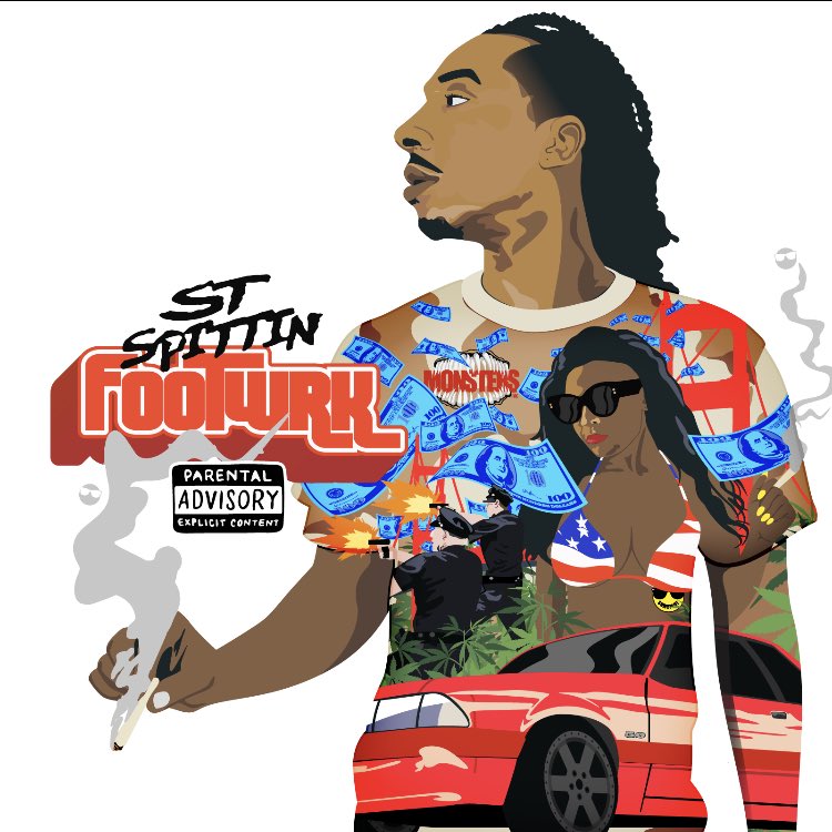 STSpittin's tweet photo. https://t.co/yKnTFTBAGv out now! #Footwrk https://t.co/cUfkbHQxXm