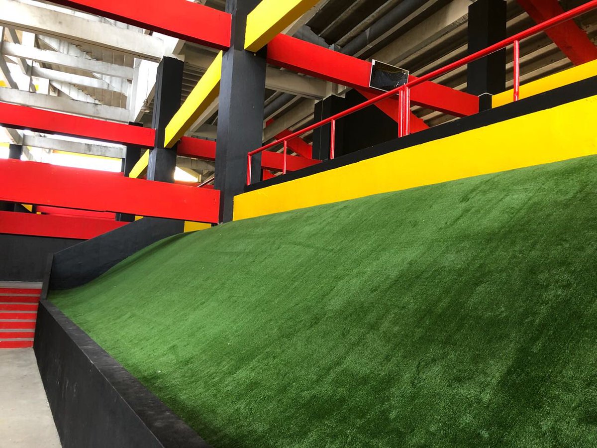 HRUGEL's tweet photo. Sencillamente espectacular, hoy es una realidad la remodelación de las instalaciones en #GeneralSur de nuestro querido estadio #MonumentalBP https://t.co/HB95QWPB59