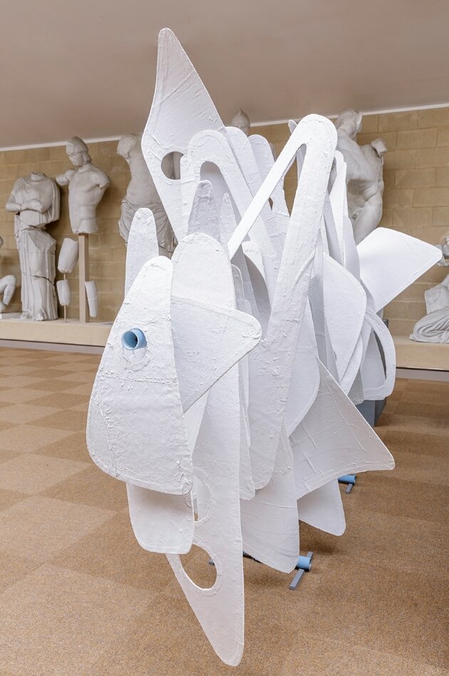 PMSA_Sculpture's tweet photo. DONT MISS! HEAR #FlorianRoithmayer in conv w @Tenderpixel 24 July for his exciting NEW book #Aftercast published @tenderBOOKS SEE his fascinating exh NOW #HumilityofPlaster @classarch SOON @kettlesyard partnership @WysingArtsCentr & touring @H_Sprojects READ soon #3rdDimension https://t.co/2aTTENJPoZ