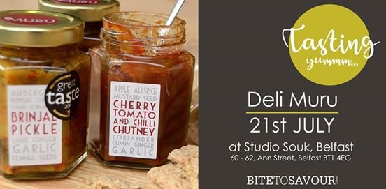 BITETOSAVOUR's tweet image. Happening TODAY @studiosouk Belfast | buff.ly/2ISRoG4 
.
#BITETOSAVOUR #artisanfood #MADEinNI #artisanNI #Foodie #Chutney #Cheese #TastetheGreatness 
.
@Delimuru @NIFoodBlogger @Food_NI @VisitBelfast