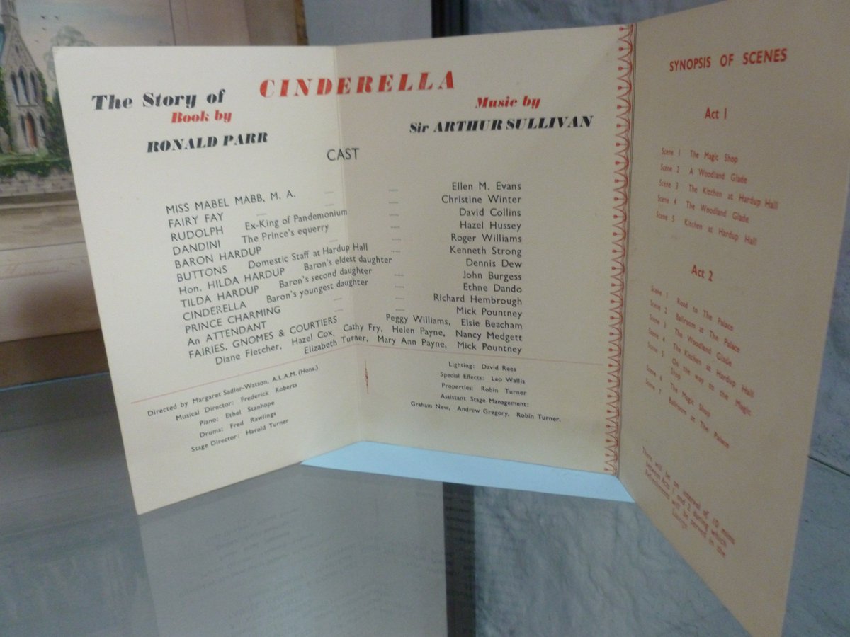 WarmleyWindmill's tweet photo. Hanham Folk Centre Players were performing Cinderella in 1967. Just a few of the artefacts on display in our Hanham Exhibition. What are you performing at the moment @Hanham_Players @kingswoodplay @WoodlandThe? #Hanham #AmDram #Bristoltheatre @amdramcouk #theatre https://t.co/ibbn6cf8HA