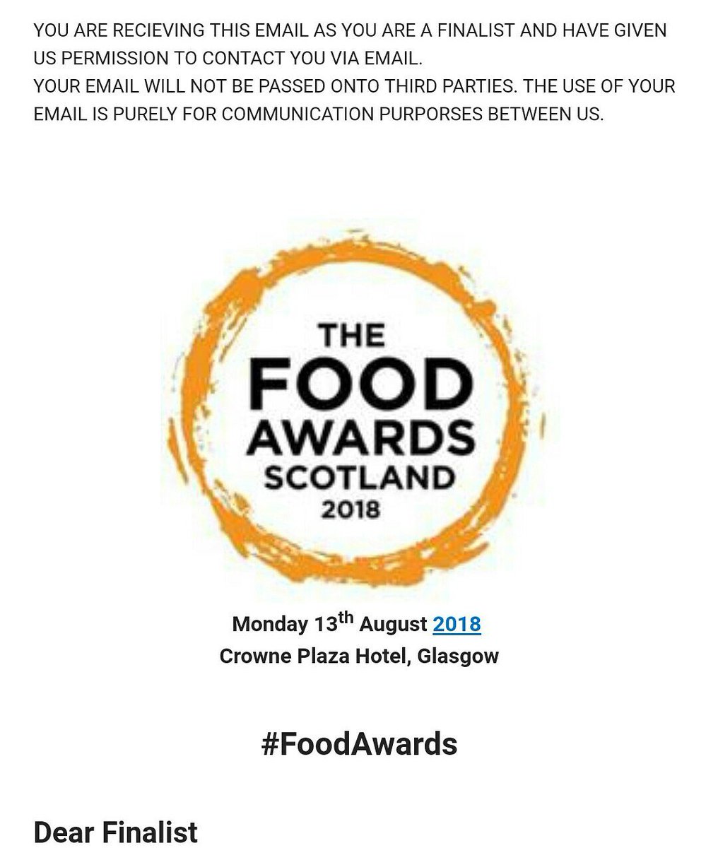 Feeling proud to be up for yet another prestigious award well done #teampanda #bestchineseglasgow #bestfamilydiningrestuarantscotland2018 #pandafamily #yummyforyourtummy #pandalovesyou 🙏🐼
