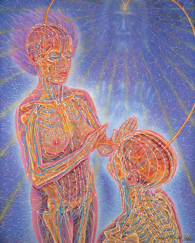 RecoveryAndalus's tweet photo. "May Love rule our hearts and minds,
 Directing us to reach out,
 Doing our best to benefit others,
 to heal suffering, to give gifts,
 To create beauty in the infinite network
 That is our world."
 —Alex Grey, "Art Psalms" https://t.co/3droEjIMOO