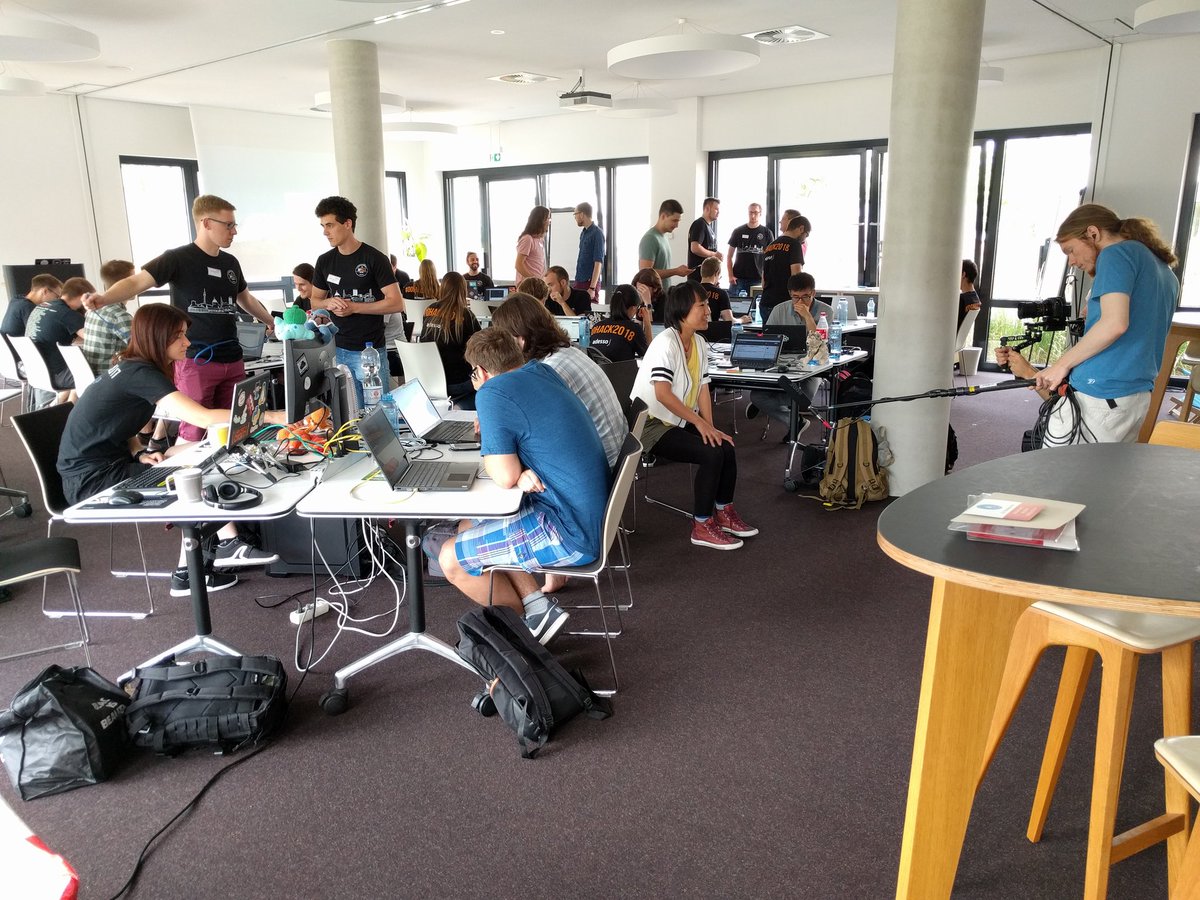 10 Minuten bis zum Start des #DOHack2018
