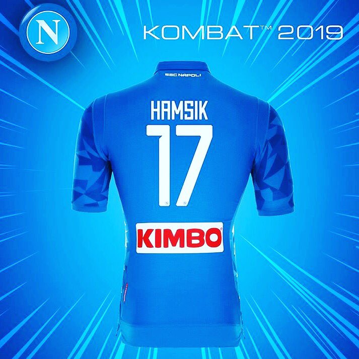 AmanoCoffee's tweet photo. Introducing the new SSC Napoli top for 2018/19 #kimbo #SSCNapoli #hamsik #kimboespressoitaliano #amanocoffee https://t.co/KqV1wb6e8P