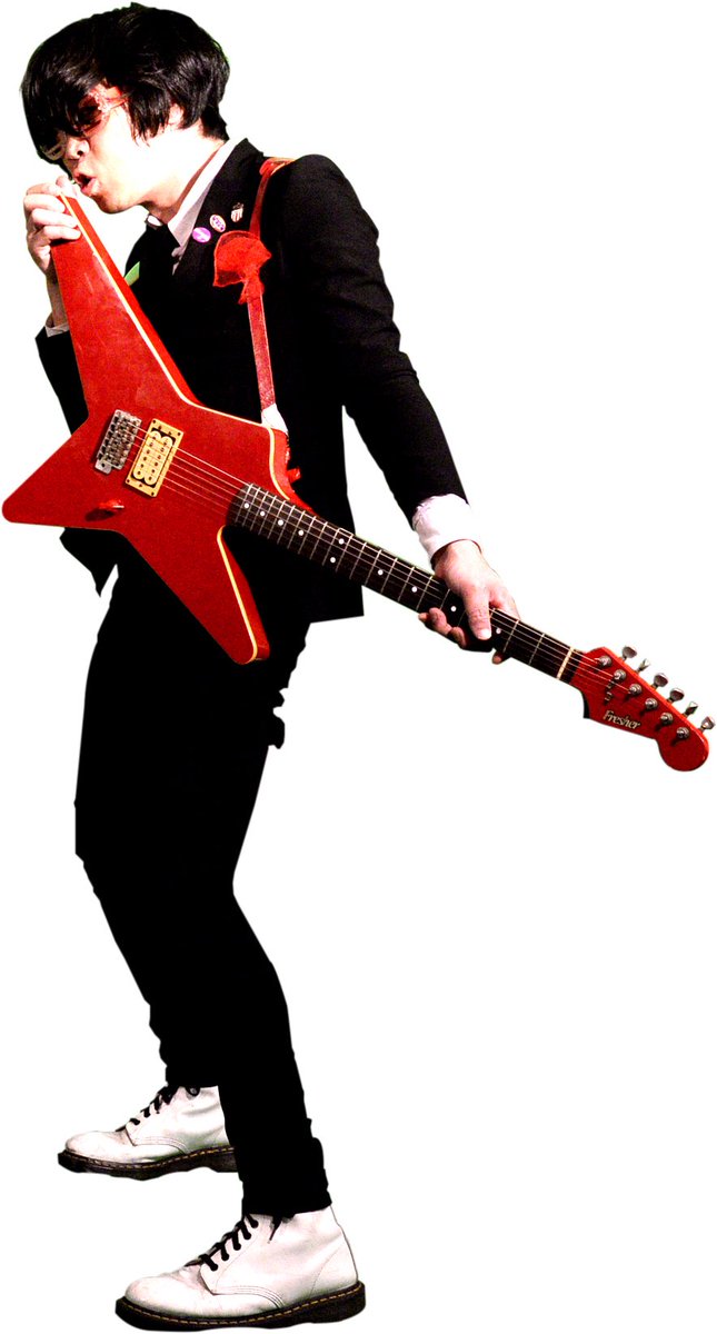 マコジェット Vm5の時はギターの尖った部分とかをマイクみたいにしちゃったり ひょうきんな感じだし シャツは綿100 でペラいジャケットで軽やかにやってるバンドだよ 7 26 渋谷マルコム 予約待ってるよ Vm5 マッハモータース