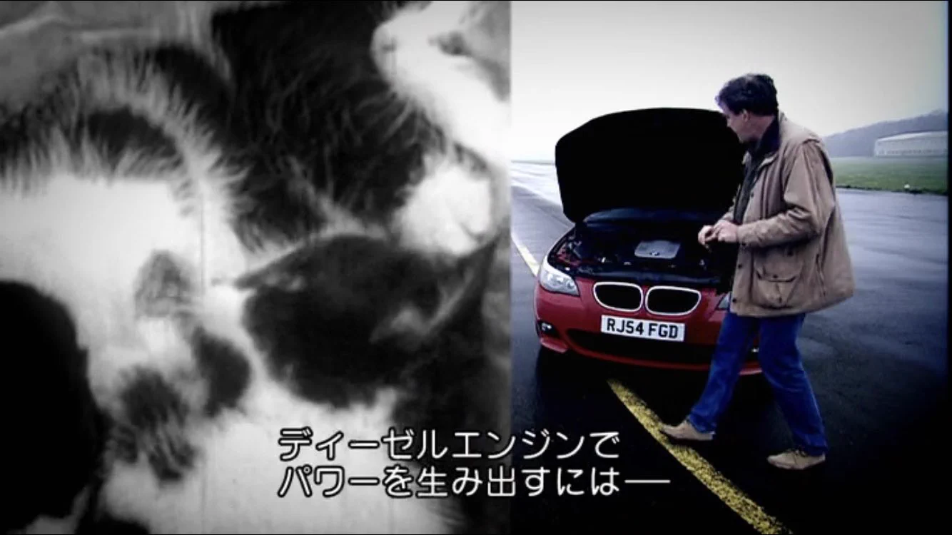 イギリスの車番組は車に興味のない人にも優しい！画面の半分は子猫の映像ｗｗ