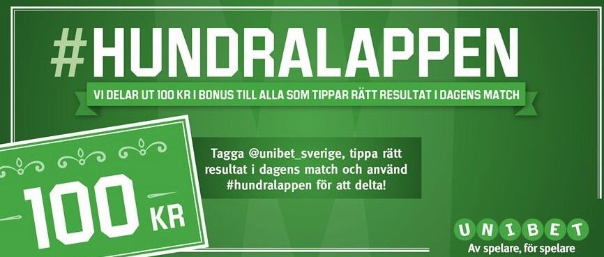 Unibet Sverige tweet media
