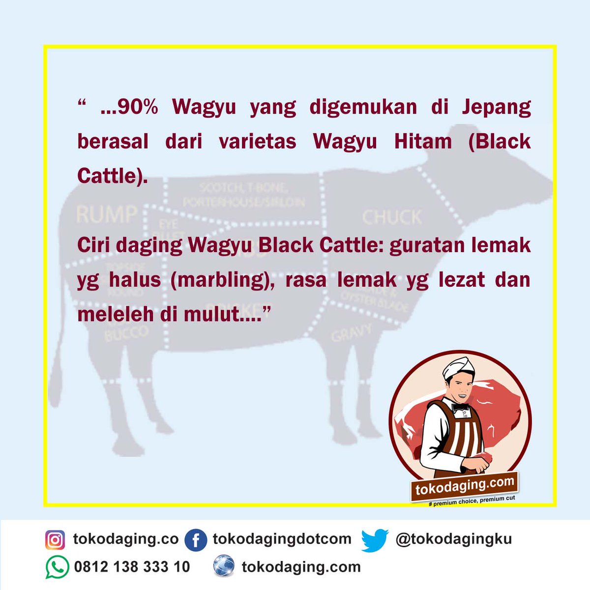 tokodagingku's tweet photo. Premium Choice, Premium Cut Feel Free to Contact Us .... #tokodagingdotcom #tokodaging #dagingpremium #premiumcut #premiumbeef #melticbeef #striploin #tenderloin #BBQ #cafe #halal https://t.co/eJGeTT9uPQ
