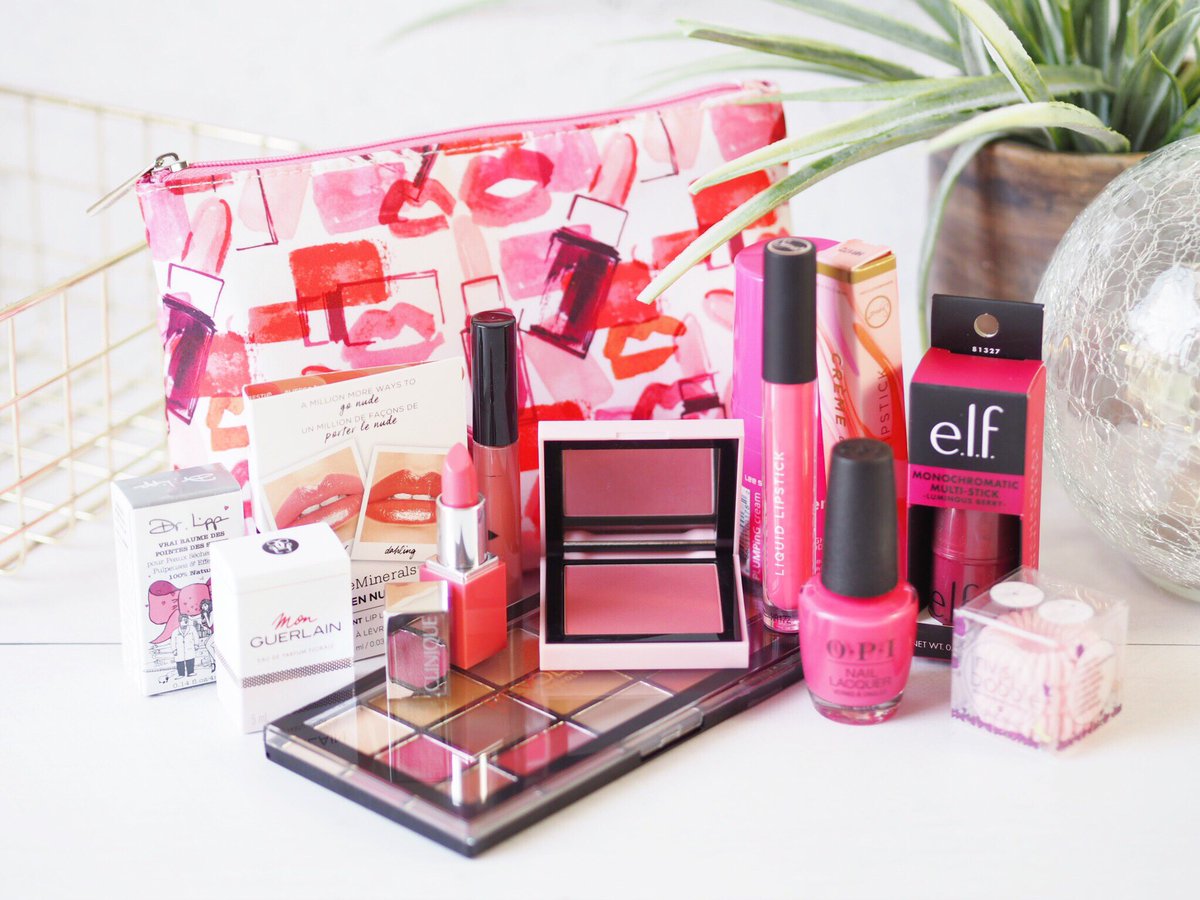 ✨IT’S #COMPETITION TIME! ✨ Follow &amp; RT to #win this make up bag stuffed with goodies! Everything you need for summer 💕 UK only, ends 28.07