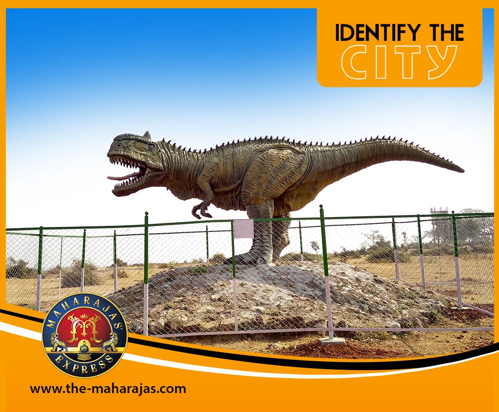 Maharajas_Exp's tweet photo. #Identify_The_City #Saturday_Fun
Think you have good trivia knowledge? Test yourself & guess the name of this place, which is home to dinosaur fossils from India’s prehistory
Know More: https://t.co/fkF25wKUUZ
#MaharajasExpress #Royaltyontrain #luxurytravel #indiatravel https://t.co/ltgx1tl6c1