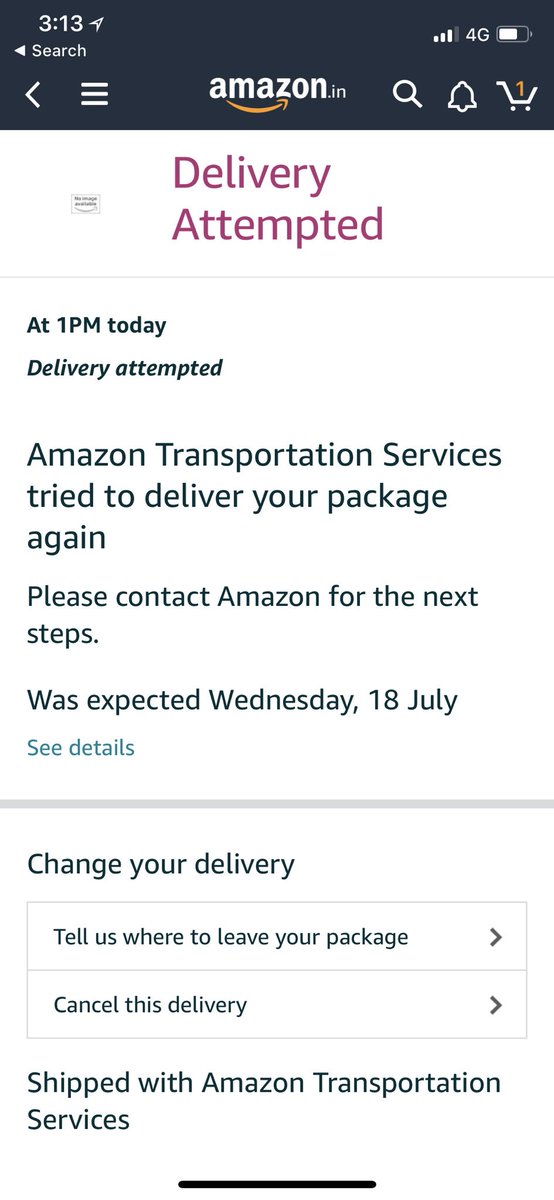 RajatBarot's tweet image. Again False report !!
Screwed up my life , Amazon.
#BigFruad #MassiveScam.                     P.S: I’m available at my home, delivery address since morning ! @amazonIN @amazon