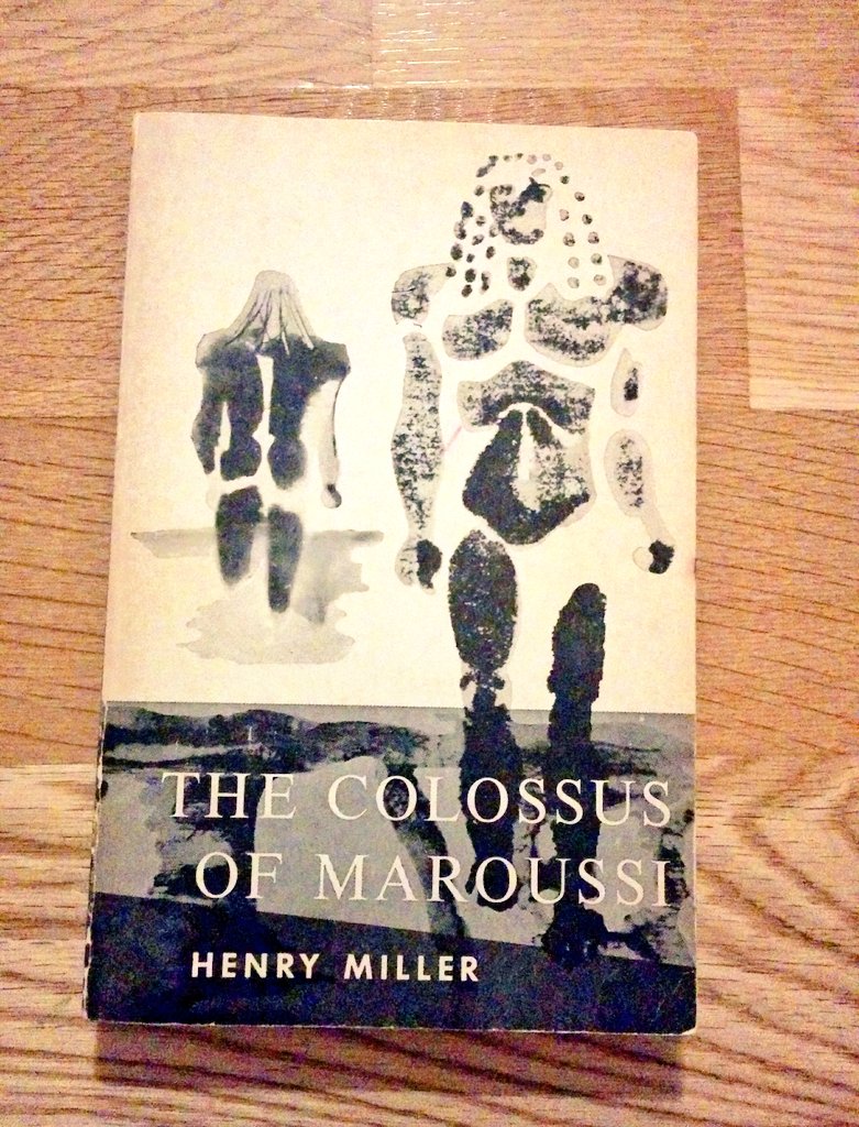 51. At the age of 47, the great & profane Henry Miller decided to clean up his life. He left Paris & its smoky seductions, headed to Greece to reconstruct his self & tend to his being. There, amidst peasants and poets, flock of sheep and hardscrabbled floors, he lives. Luminous.