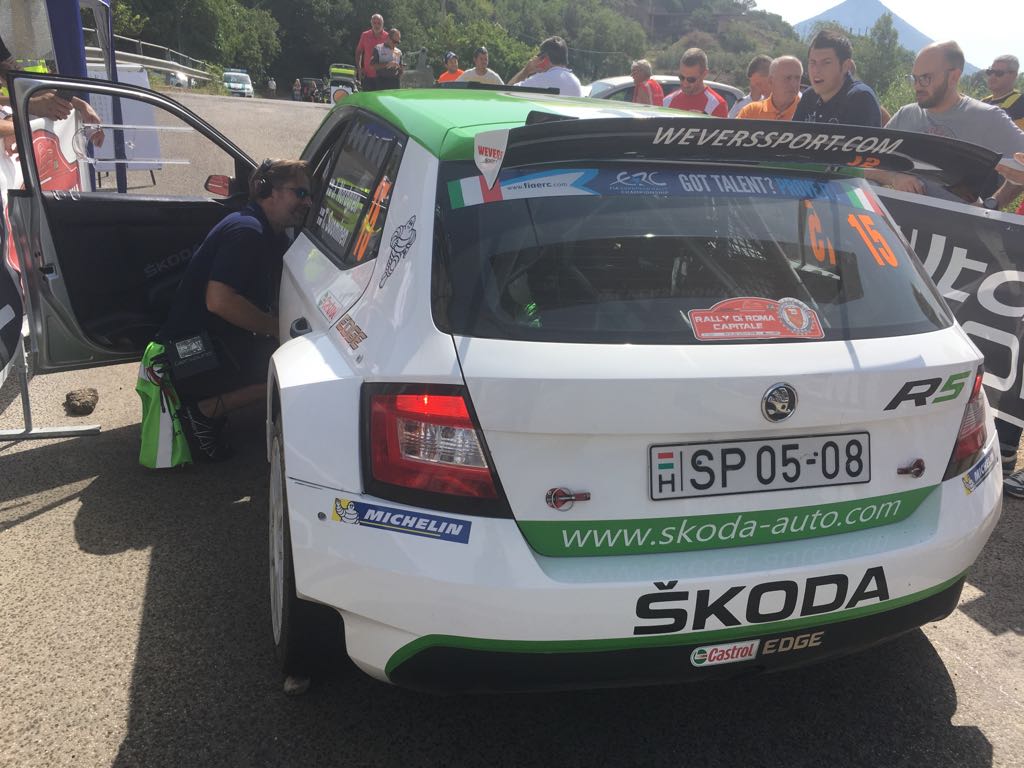 Not a bad time for <a href="/JuusoNordgren/">Juuso Nordgren</a> in #SS4 he's 8th overall so far.
#FIAERC #RallyDiRoma #GotTalentProveIt