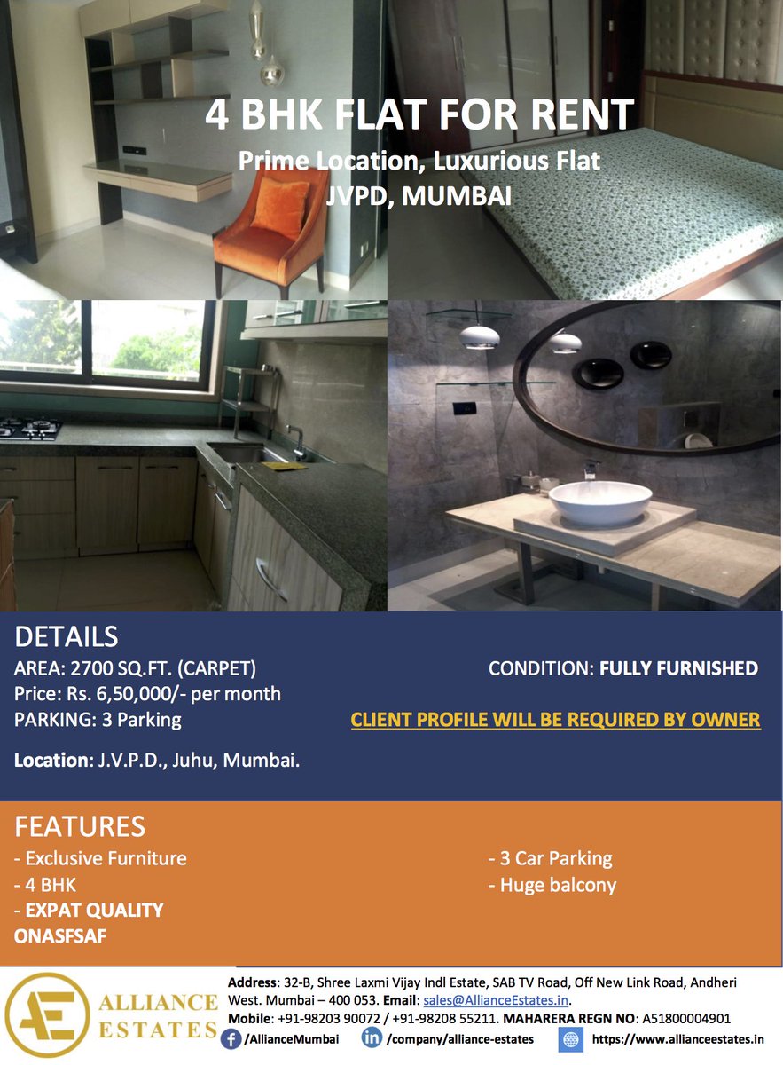 Alliance Estates (AllianceMumbai) Twitter