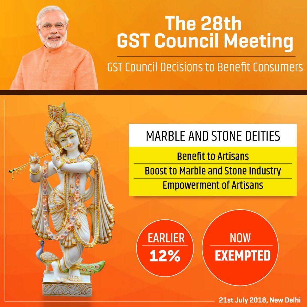 chiragchordia1's tweet photo. #GoodsanssimpleTax #GST #GSTCouncilMeet thanks to @PiyushGoyalOffc @PiyushGoyal @narendramodi #Womenempowerment #NewIndia #ChangingIndia @ModiFor_2019 @ModifidBhaaarat @amitmalviya @adhia03 @aashish81us @sureshgoyal24 @manishkp243 #FastestEconomy @ankitasood13 https://t.co/cnAbOGktEb